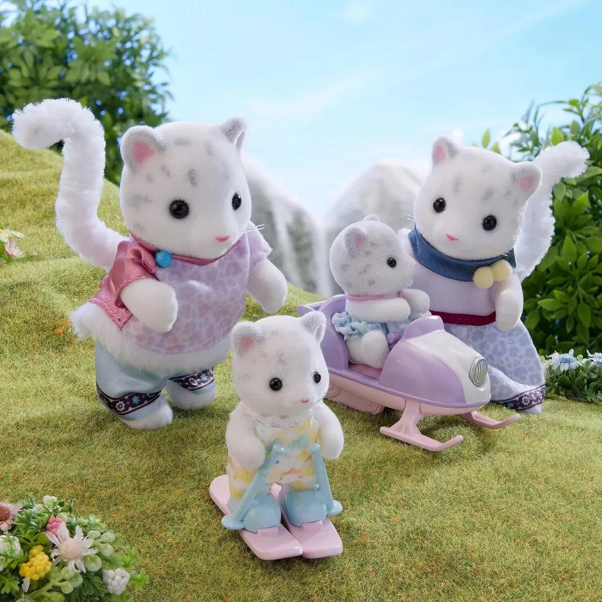 TERNURINES SYLVANIAN CALICO CRITTERS FAMILIA LEOPARDO - 4