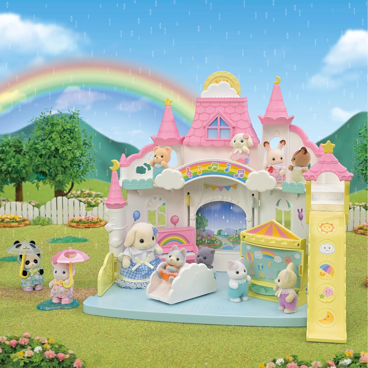 TERNURINES SYLVANIAN CALICO CRITTERS CASTILLO GUARDERIA