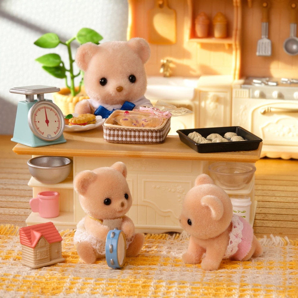 TERNURINES SYLVANIAN CALICO DUO OSITOS TWINS - 2