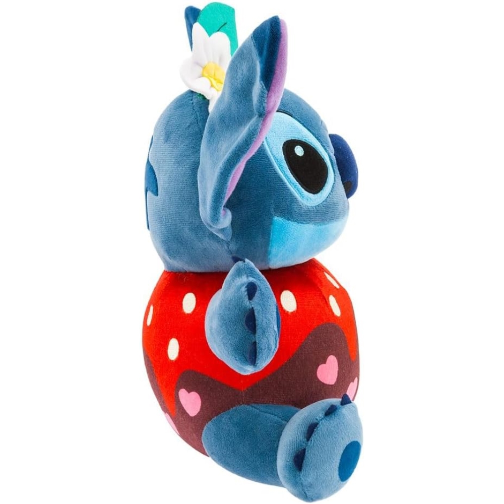 PELUCHE STITCH SAN VALENTIN DISEÑO FRESA CON CHOCOLATE BORDADO - 3