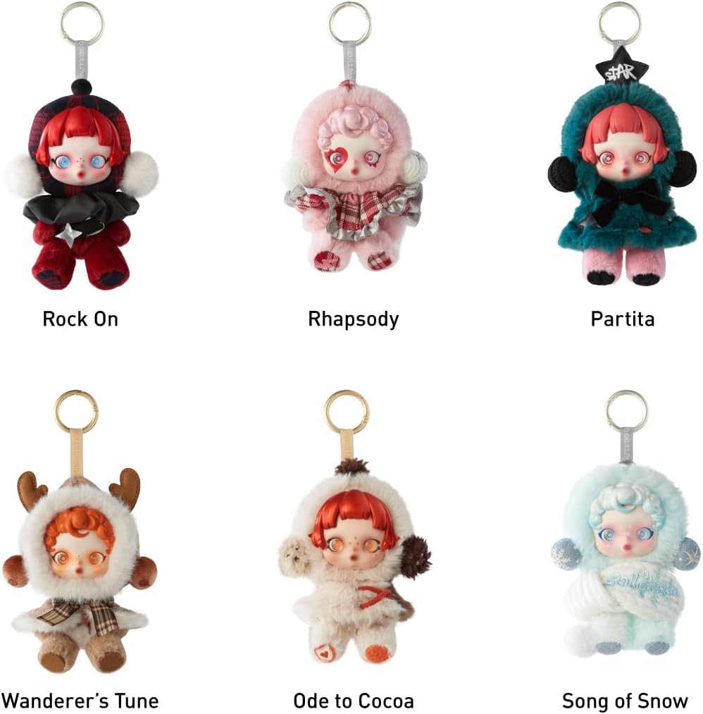 SKULLPANDA POPMART WINTER SYMPHONY AL AZAHAR C/QR IMPORTADO - 3