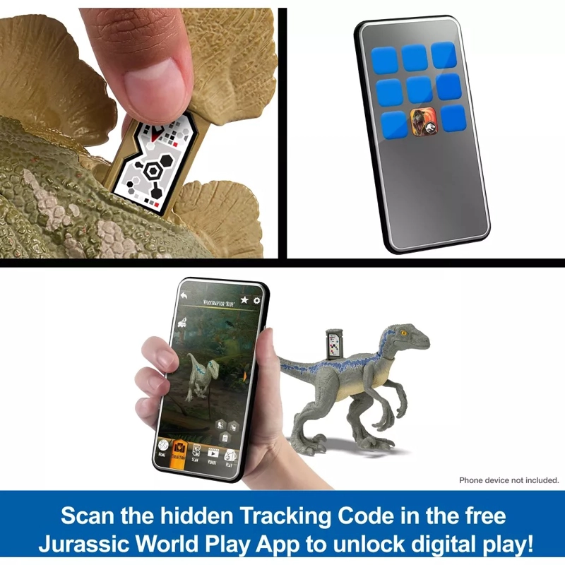 TYRANNOSAURUS REX DINO TRACKERS SET JURASSIC WORLD - 3