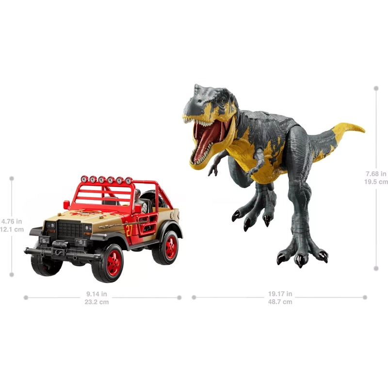 TYRANNOSAURUS REX DINO TRACKERS SET JURASSIC WORLD - 5