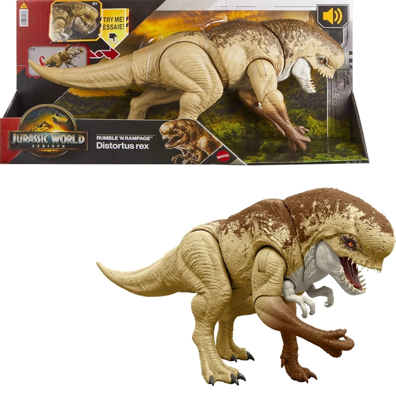 DISTORTUS REX RUMBLE RAMPAGE JURASSIC WORLD - 1