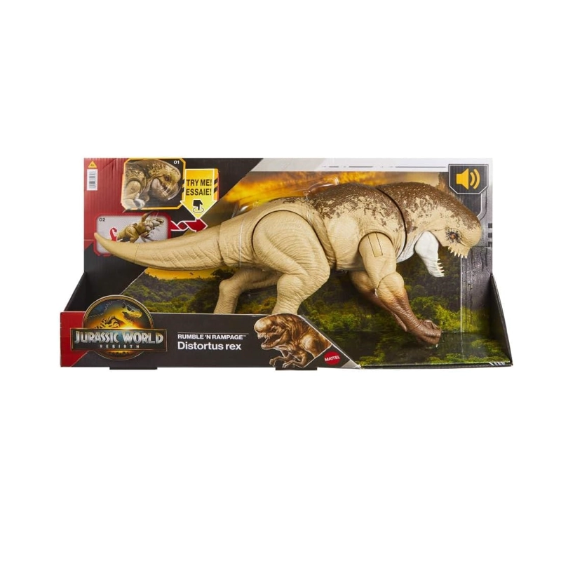 DISTORTUS REX RUMBLE RAMPAGE JURASSIC WORLD - 2