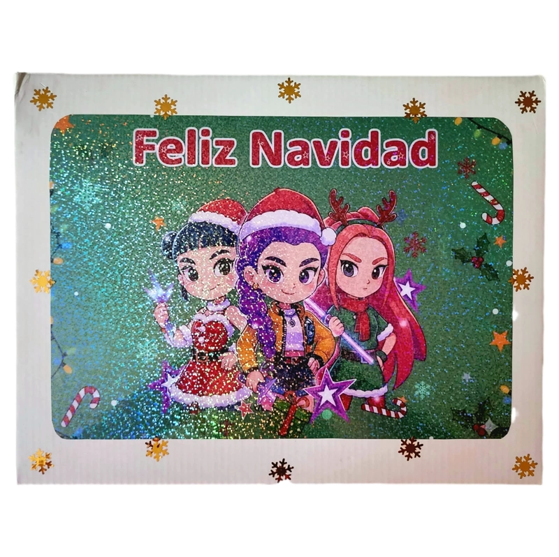 KPOP DEMON HUNTER GUERRERAS BOX NAVIDAD 8 REGALOS C/PELUCHE - 2