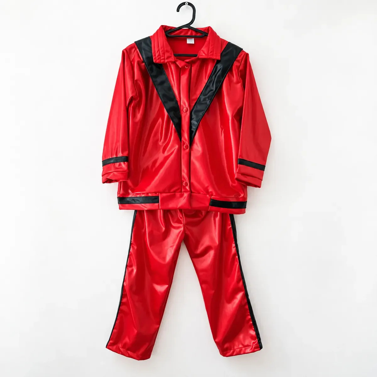 DISFRAZ MICHAEL JACKSON THRILLER TALLA 6X -2PIEZAS DISFRACES - 4