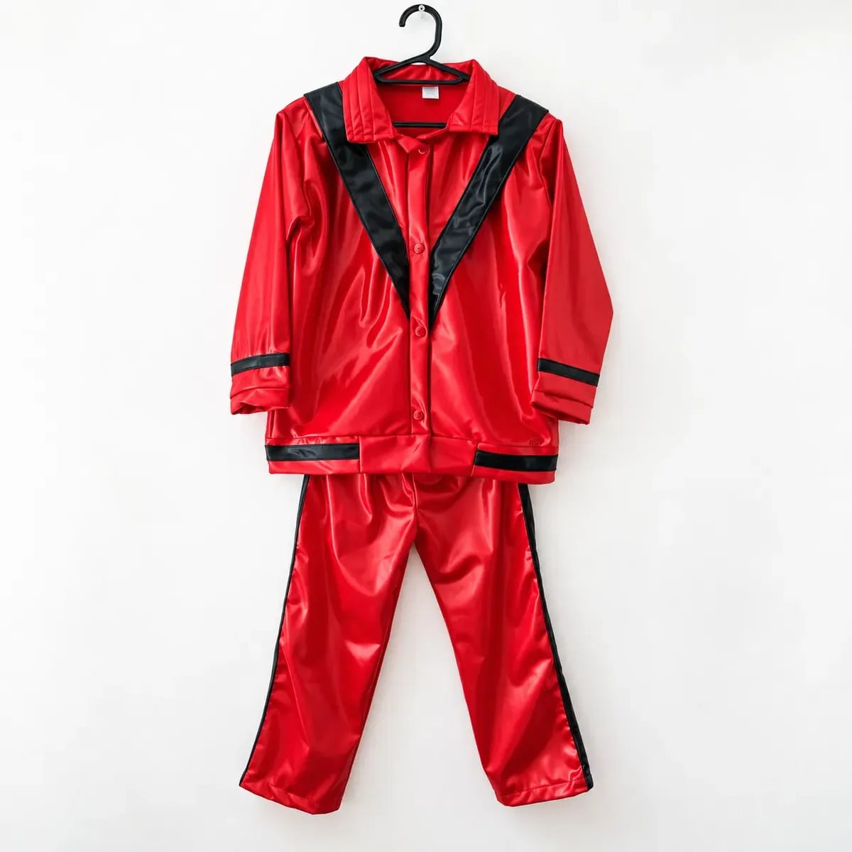 DISFRAZ MICHAEL JACKSON THRILLER TALLA 6X -2PIEZAS DISFRACES - 4