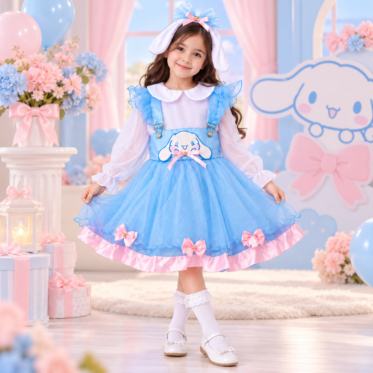DISFRAZ VESTIDO CINNAMORROL - 3