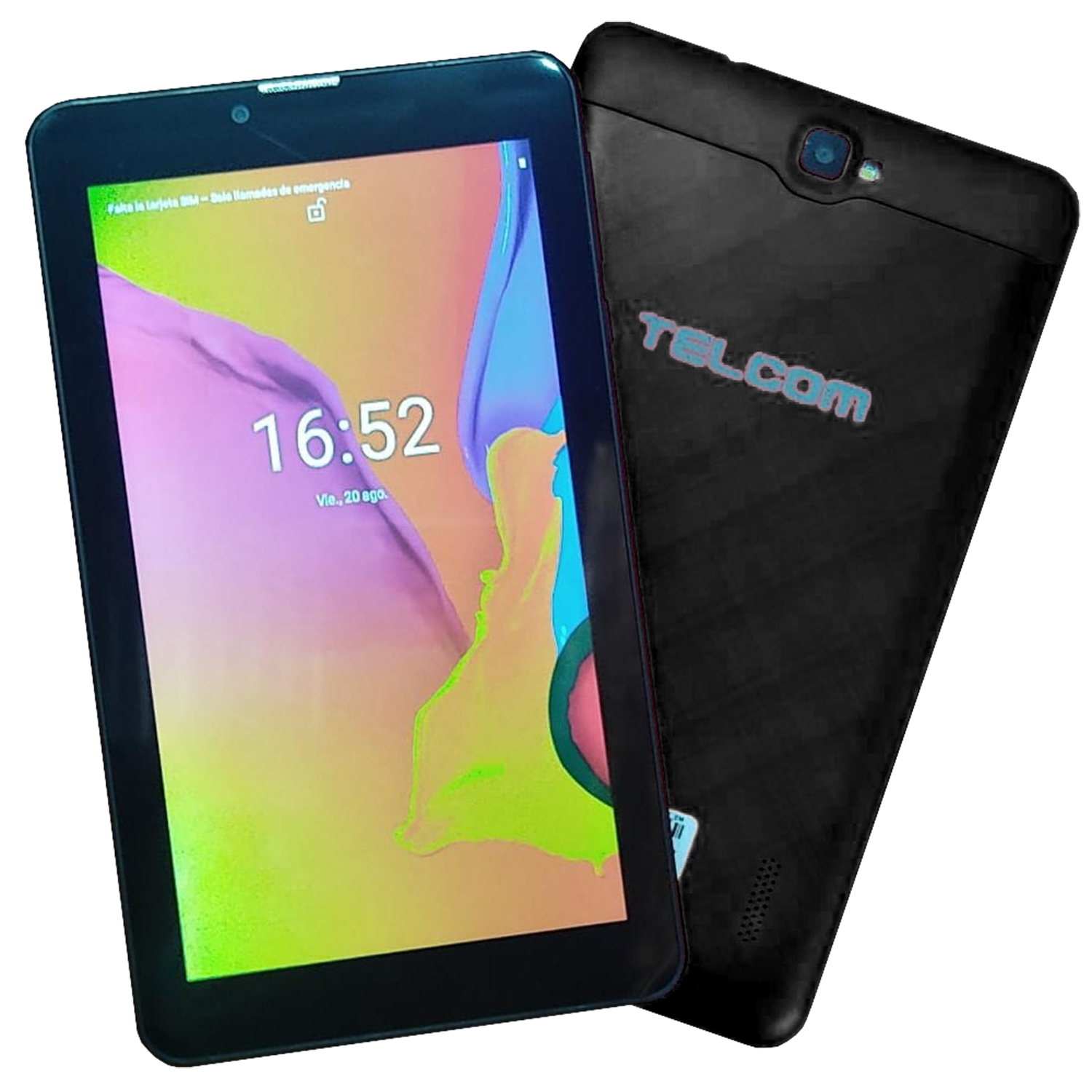 TABLET 3G TELCOM DE 7'' + TECLADO TELCOM NEGRO
