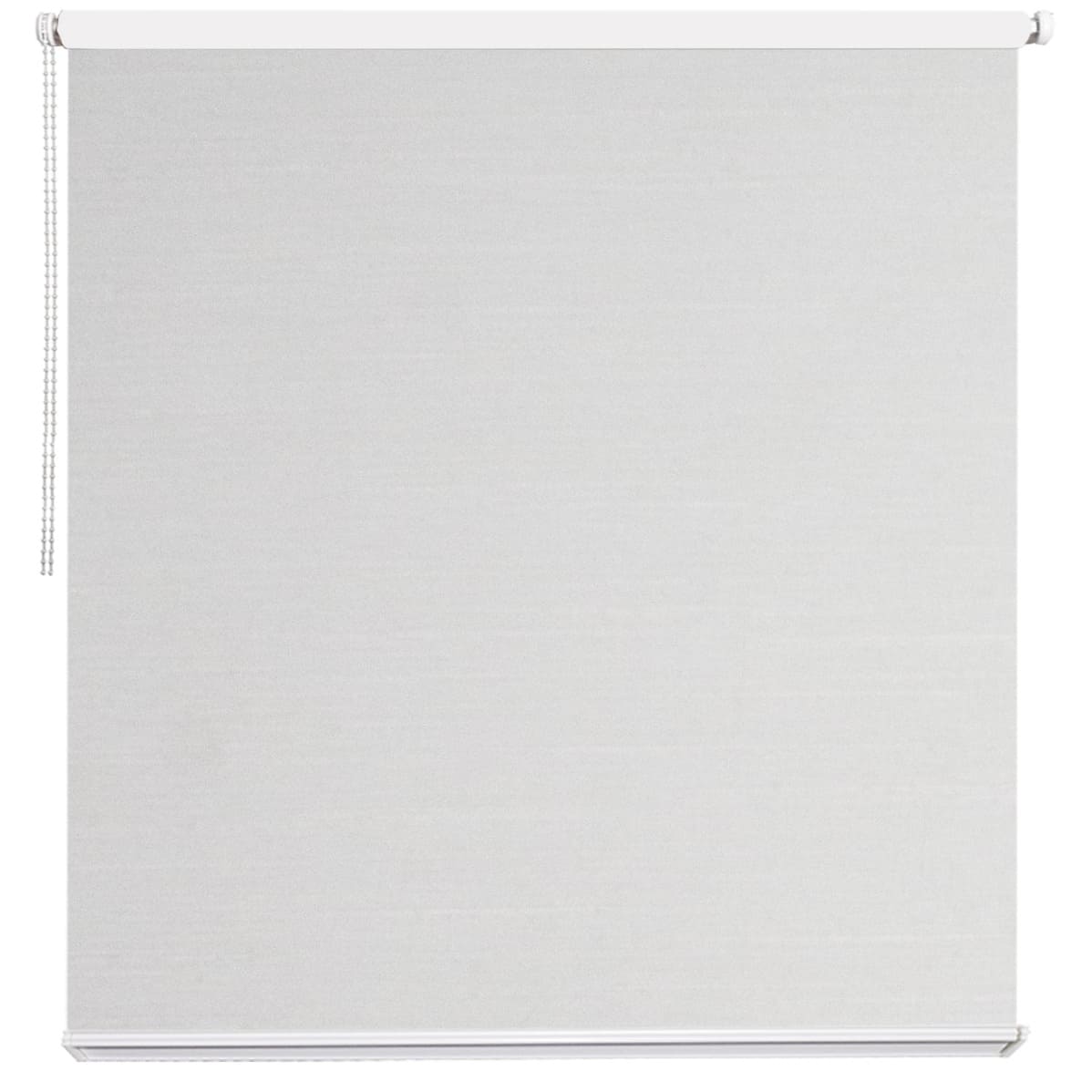 CORTINA ROLLER BLACKOUT TEXTIL RÚSTICO BLANCO 90CMANCHO X 300CMALTO - 1