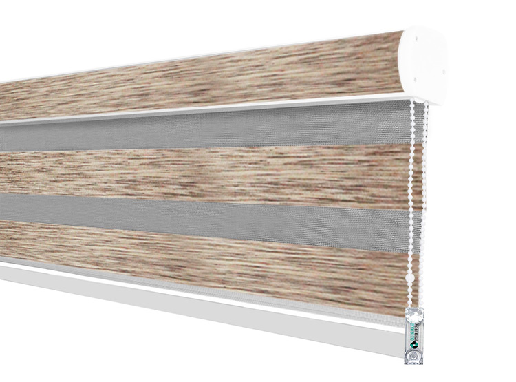 CORTINA ROLLER DECOR HOUSE DUO SUPERIOR ANCHO 110 CM X ALTO 150 CM - 2