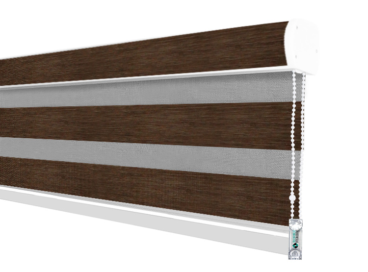 CORTINA ROLLER DECOR HOUSE DUO SUPERIOR ANCHO 120 CM X ALTO 200 CM - 2