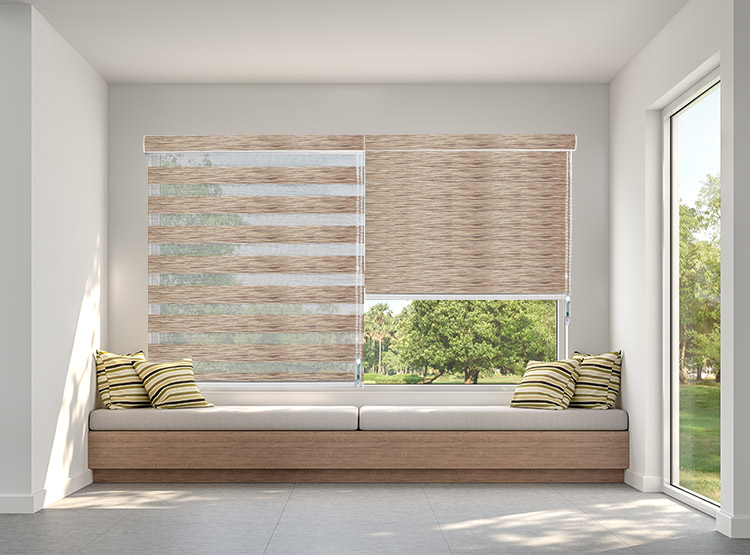CORTINA ROLLER DECOR HOUSE DUO SUPERIOR ANCHO 120 CM X ALTO 270 CM - 3