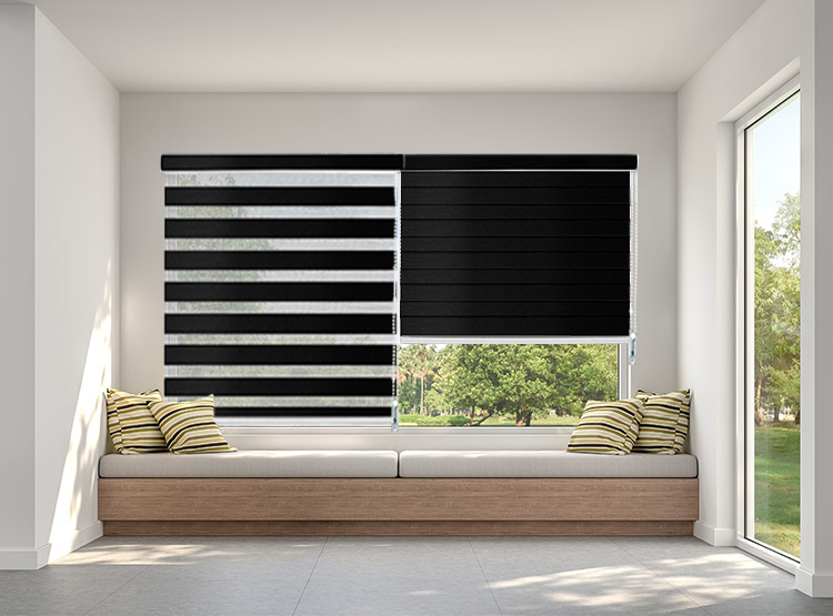 CORTINA ROLLER DECOR HOUSE DUO SUPERIOR ANCHO 180 CM X ALTO 270 CM - 3