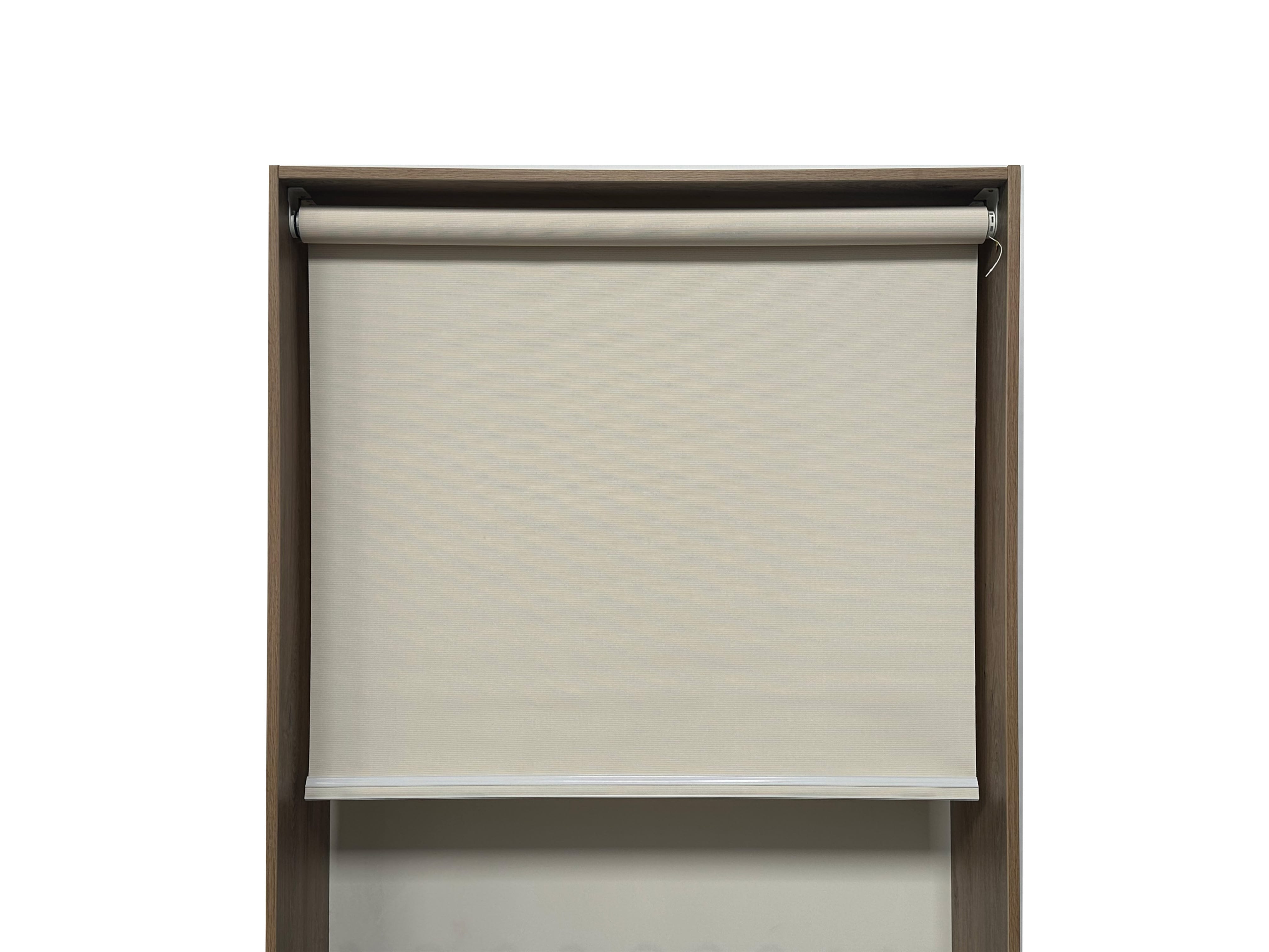 CORTINA ROLLER MOTORIZADA DECOR HOUSE PREMIUM SCREEN 160CM ANCHO X 160CM ALTO - 1