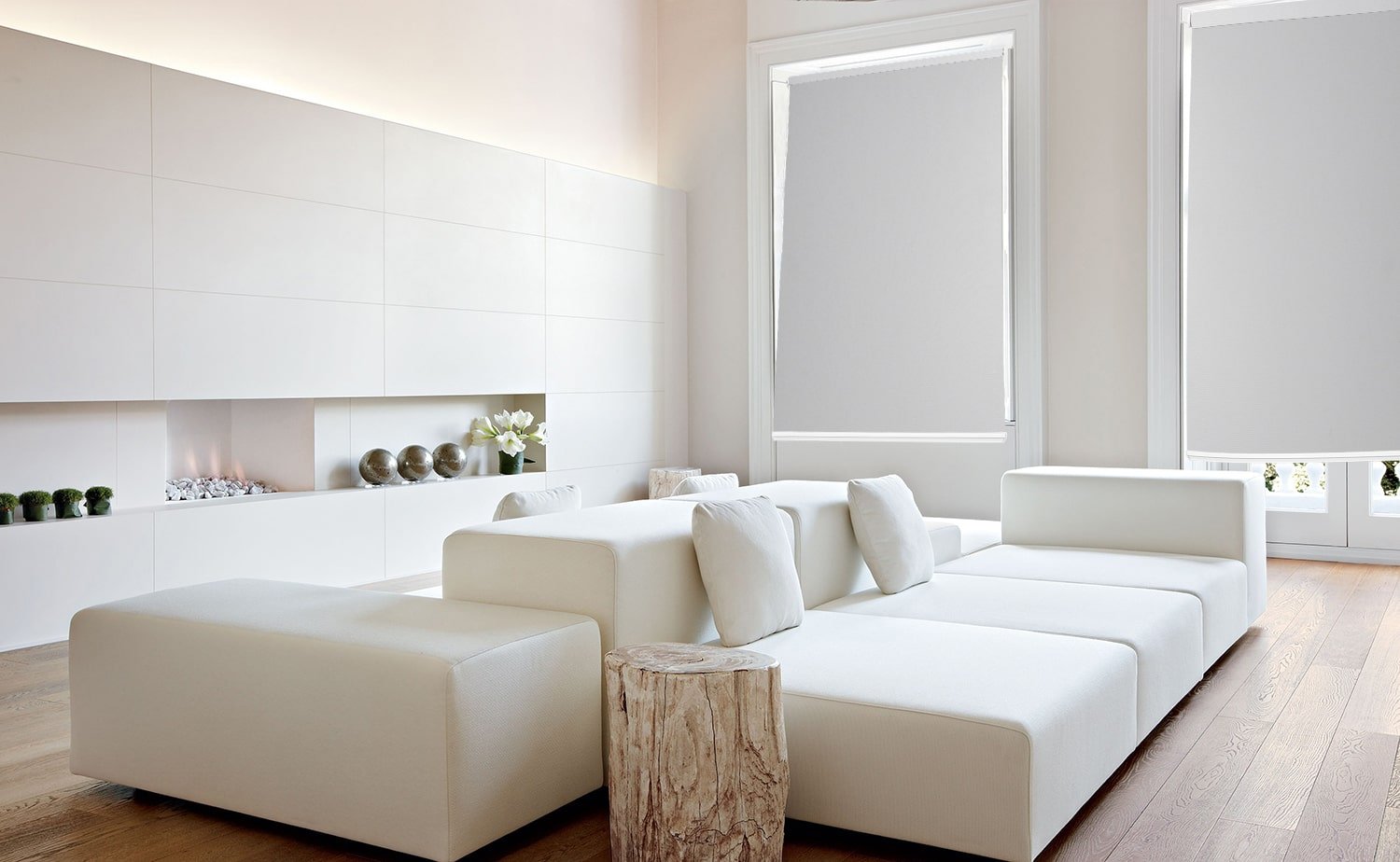 CORTINA ROLLER MOTORIZADA DECOR HOUSE BLACKOUT BÁSICO 130CM ANCHO X 160CM ALTO - 2