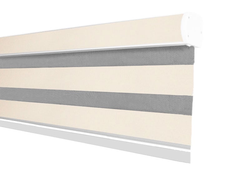 CORTINA ROLLER DUO MOTORIZADO DECOR HOUSE SUPERIOR ANCHO 190CM X ALTO 110CM - 2