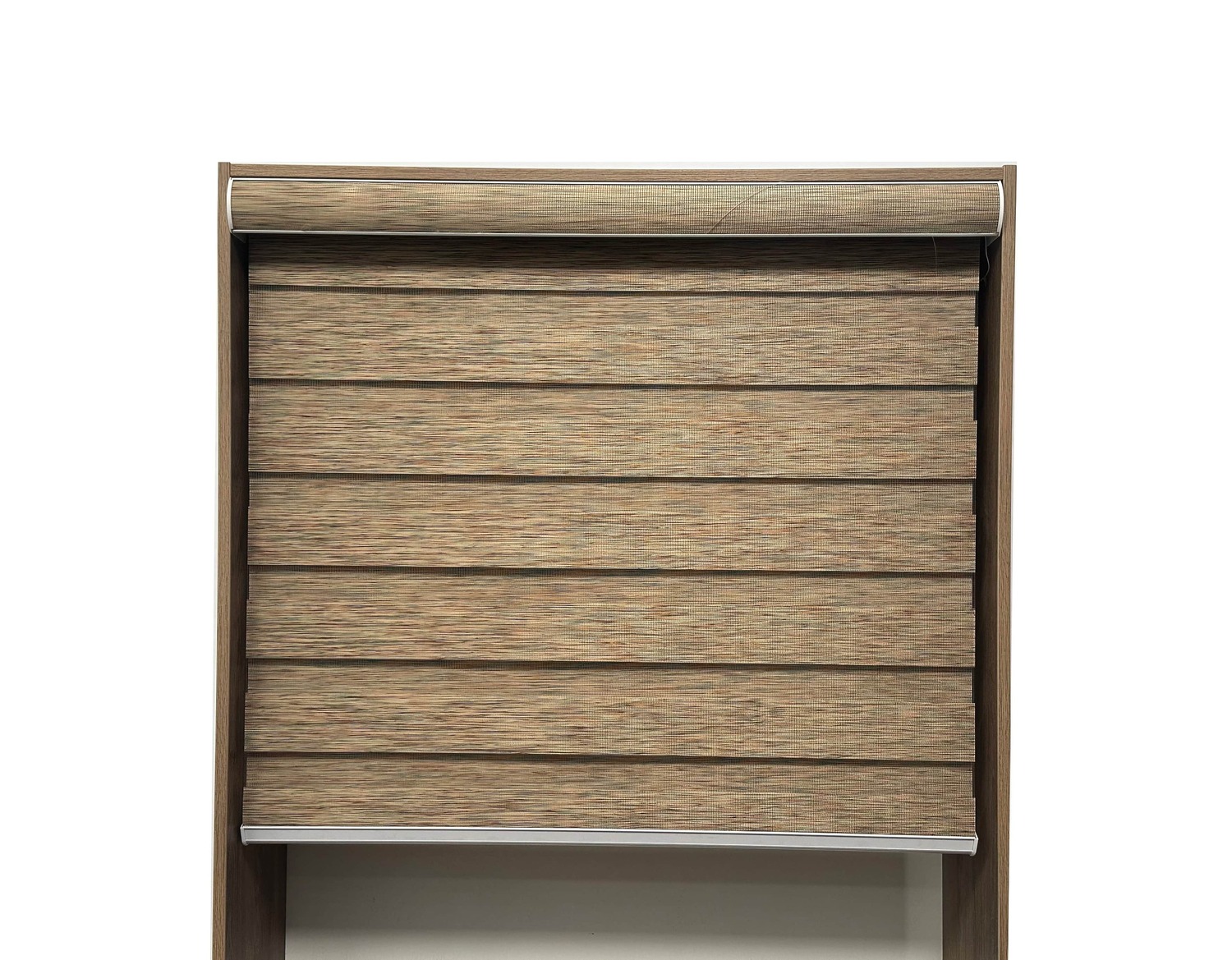 CORTINA ROLLER DUO MOTORIZADO DECOR HOUSE SUPERIOR ANCHO 100CM X ALTO 110CM - 1
