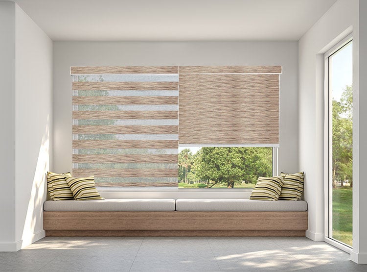 CORTINA ROLLER DUO MOTORIZADO DECOR HOUSE SUPERIOR ANCHO 110CM X ALTO 220CM - 3