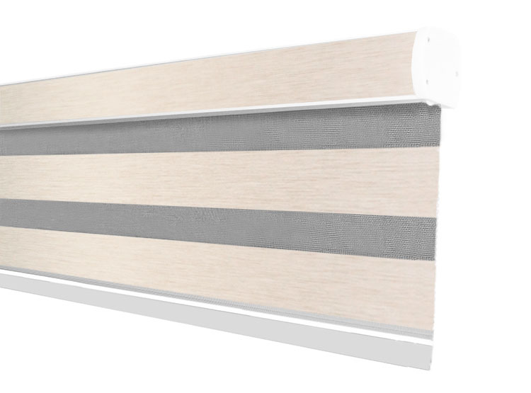 CORTINA ROLLER DUO MOTORIZADO DECOR HOUSE SUPERIOR ANCHO 190CM X ALTO 150CM - 2