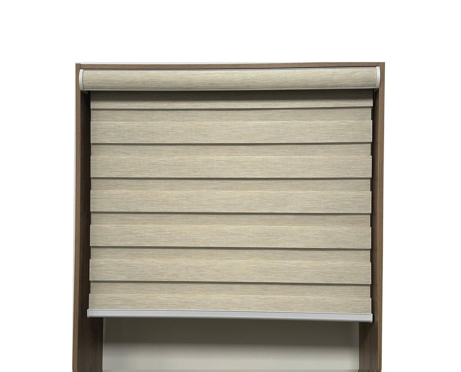 CORTINA ROLLER DUO MOTORIZADO DECOR HOUSE SUPERIOR ANCHO 100CM X ALTO 140CM - 1