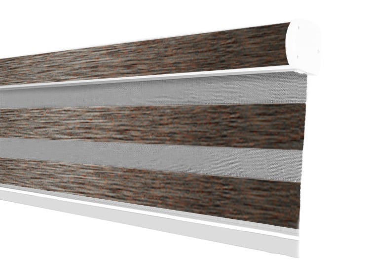 CORTINA ROLLER DUO MOTORIZADO DECOR HOUSE PREMIUM SCREEN ANCHO 200CM X ALTO 120CM - 2