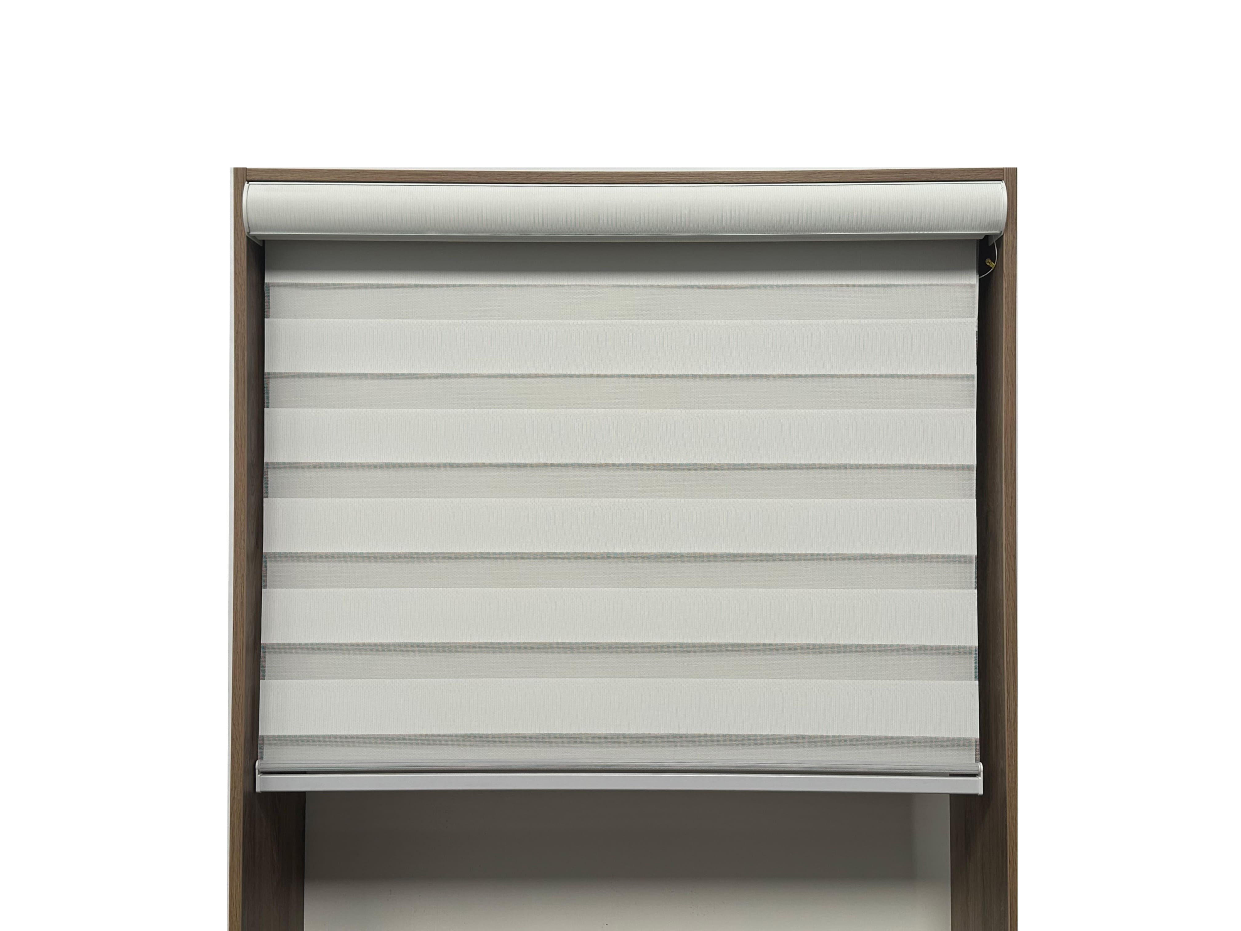 CORTINA ROLLER DUO MOTORIZADO DECOR HOUSE PREMIUM SCREEN ANCHO 200CM X ALTO 110CM - 1