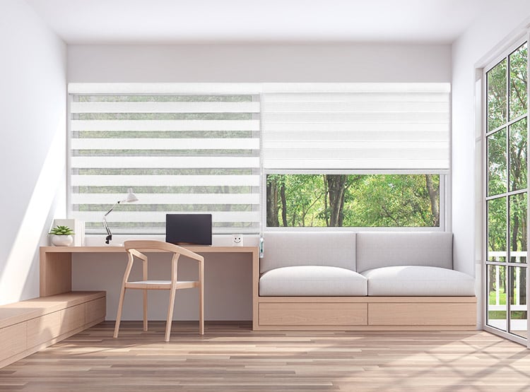 CORTINA ROLLER DUO MOTORIZADO DECOR HOUSE PREMIUM SCREEN ANCHO 200CM X ALTO 110CM - 3