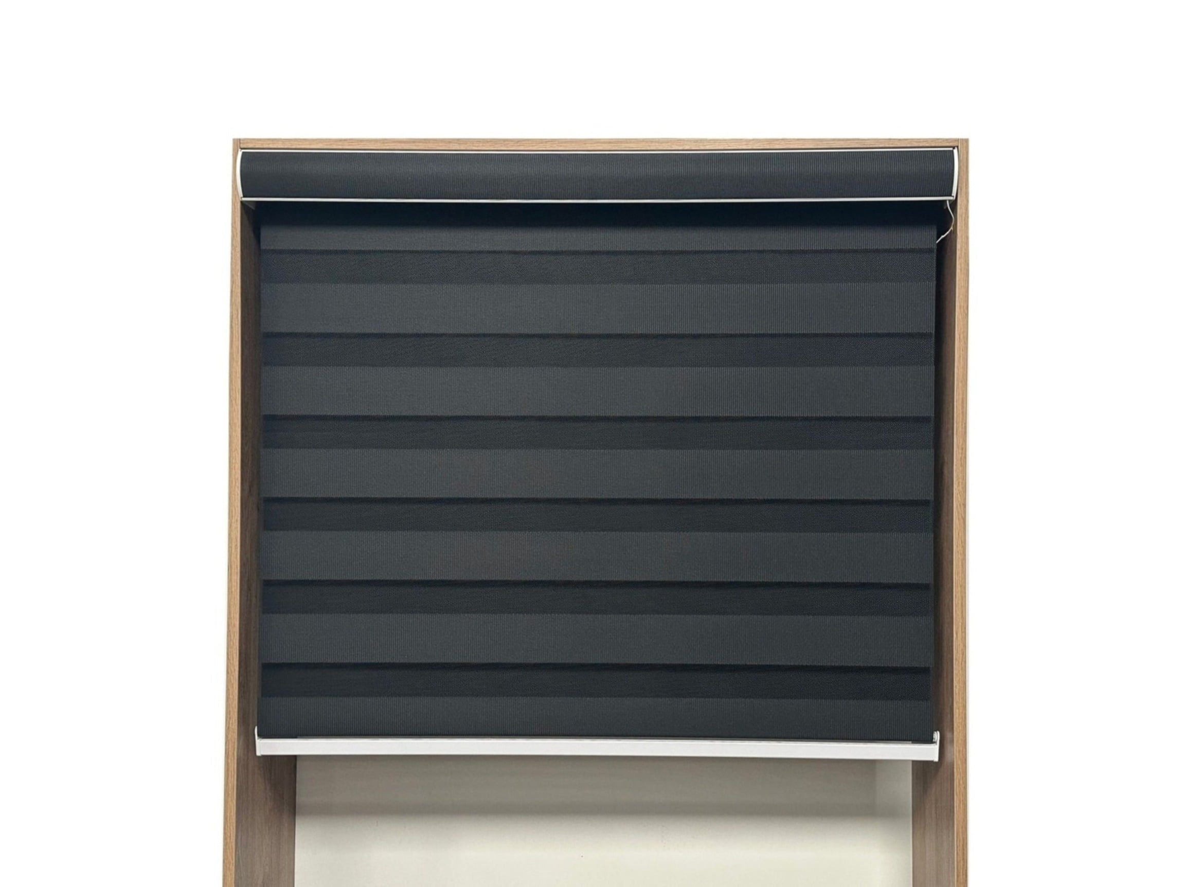 CORTINA ROLLER DUO MOTORIZADO DECOR HOUSE PREMIUM SCREEN ANCHO 110CM X ALTO 150CM - 1