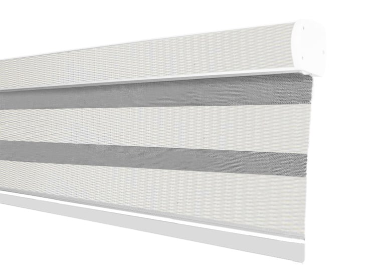 CORTINA ROLLER DUO MOTORIZADO DECOR HOUSE PREMIUM SCREEN ANCHO 110CM X ALTO 150CM - 2
