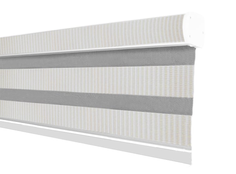 CORTINA ROLLER DUO MOTORIZADO DECOR HOUSE PREMIUM SCREEN ANCHO 190CM X ALTO 240CM - 2