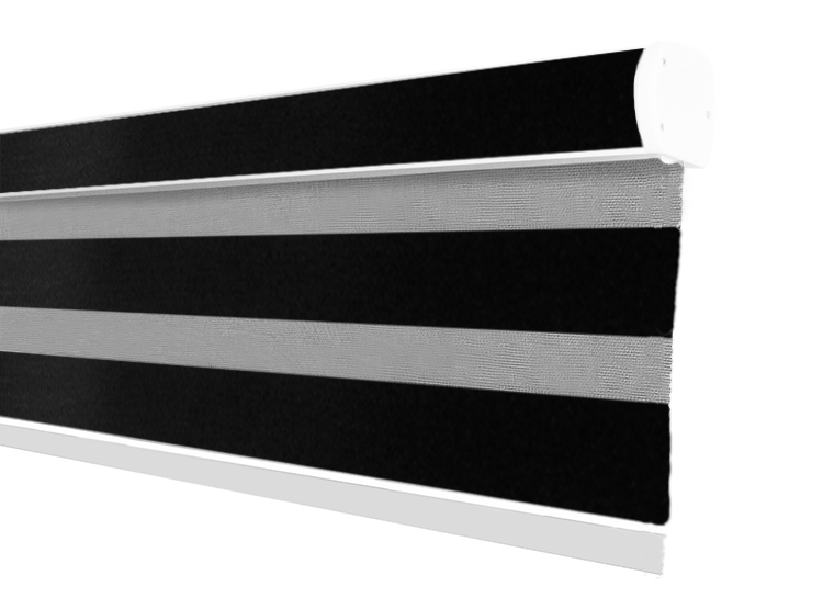 CORTINA ROLLER DUO MOTORIZADO DECOR HOUSE PREMIUM SCREEN ANCHO 160CM X ALTO 240CM - 2