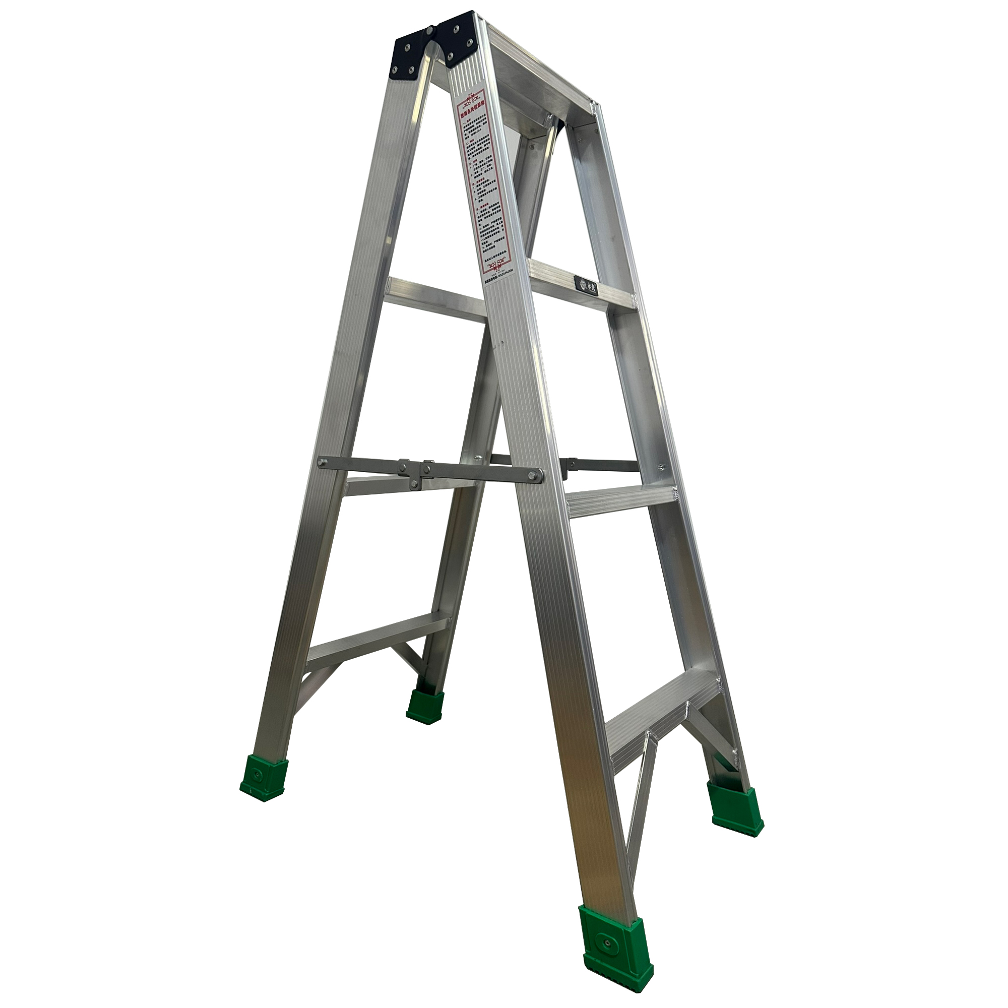 ESCALERA DOBLE ACCESO PREMIUM DE 4 PASOS - 1