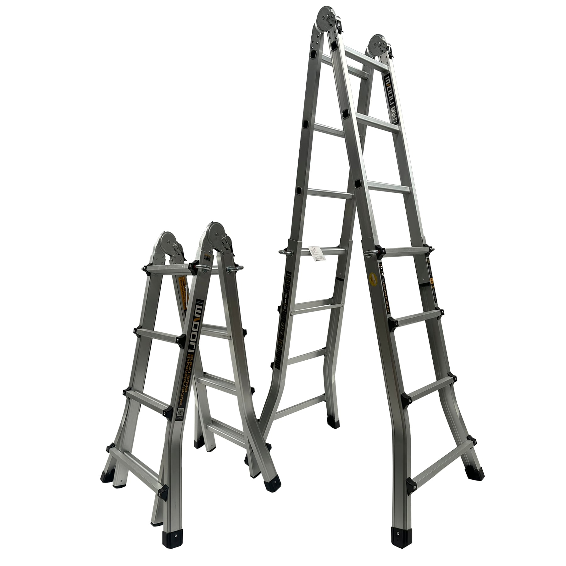 ESCALERA TELESCÓPICA 4 PASOS - 1