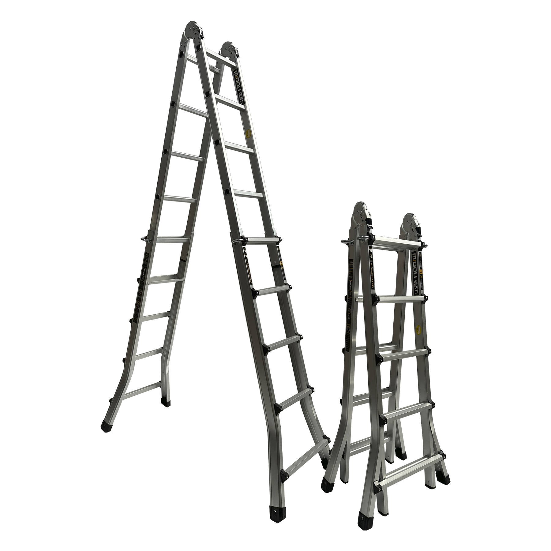 ESCALERA TELESCÓPICA 5 PASOS - 1