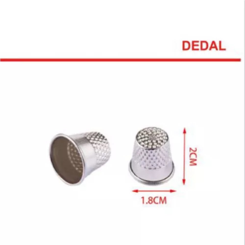 SET DE 12 DEDALES DE METAL - 2