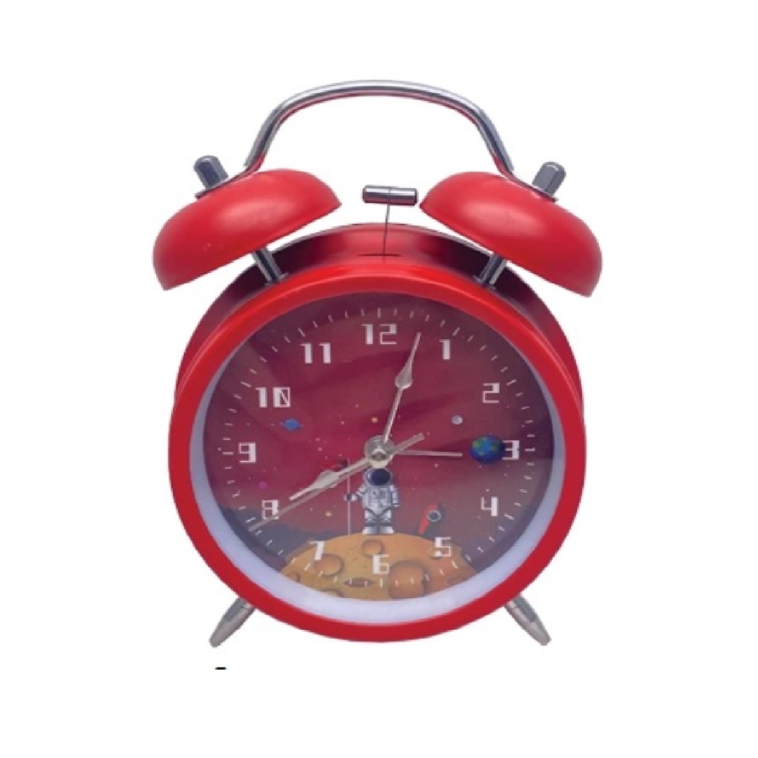 RELOJ DE MESA ASTRONAUTA CON ALARMA - 5
