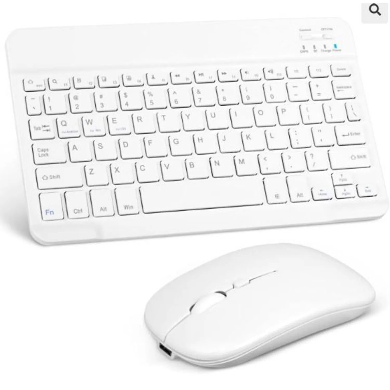 TECLADO MOUSE BLUETOOTH INALAMBRICO PC TABLET MAC IPAD - 3