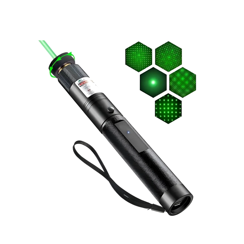 PUNTERO LÁSER CAFINI VERDE DE LARGO ALCANCE RECARGABLE - 2