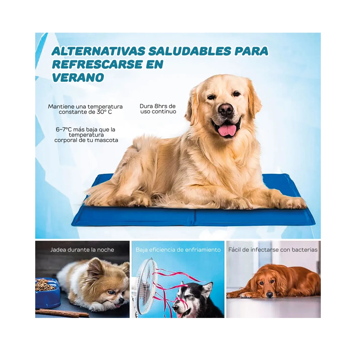 ALFOMBRA REFRESCANTE PARA MASCOTAS - 6