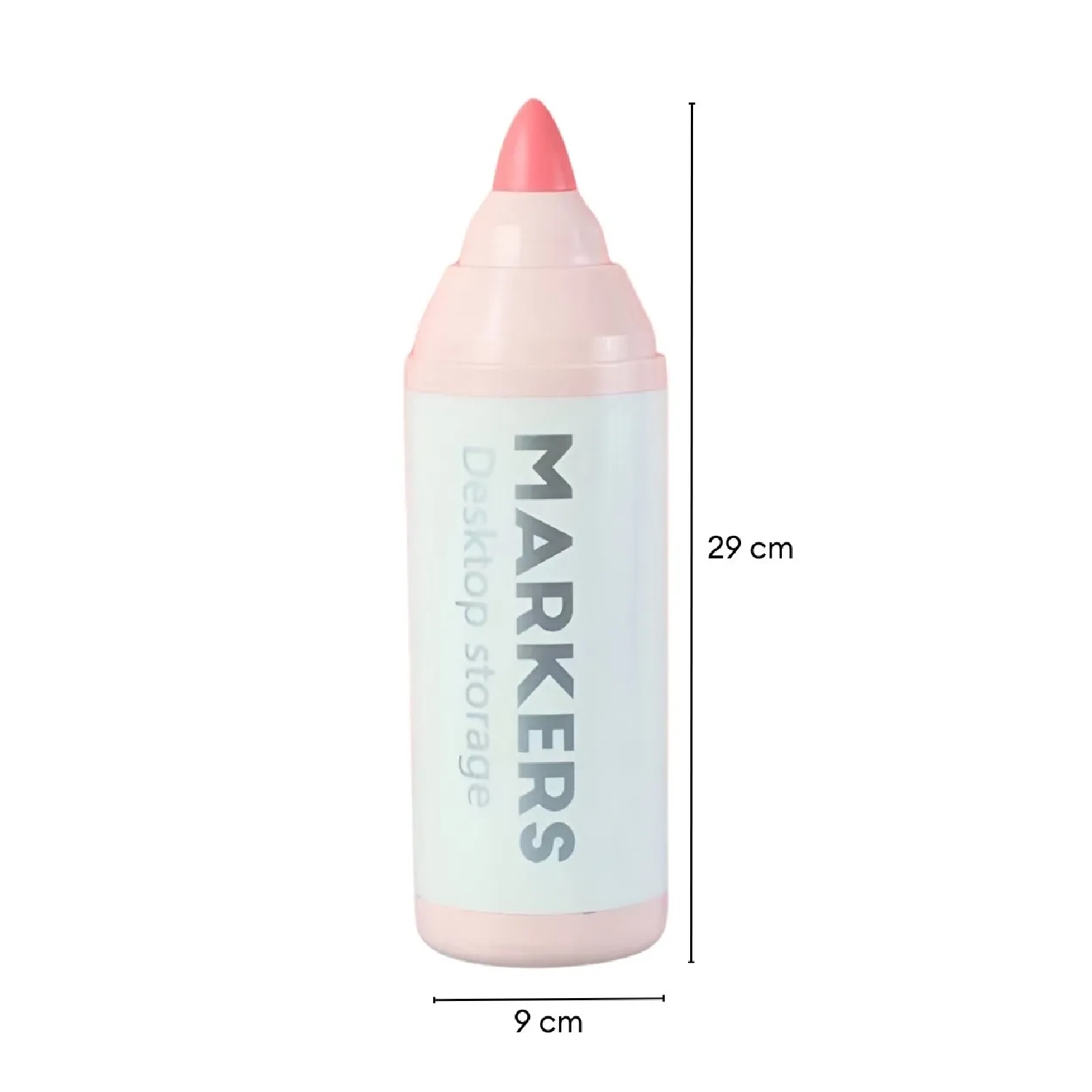 ORGANIZADOR DE ESCRITORIO PORTA LAPICEROS MODELO PLUMÓN PARA NIÑA - 2