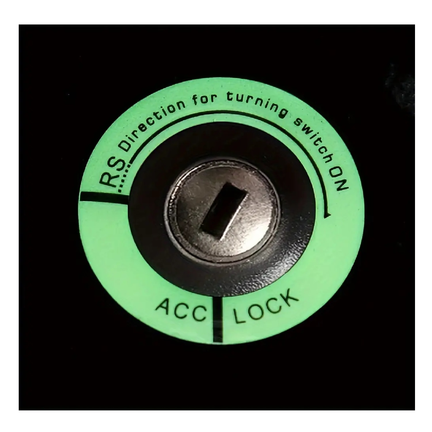 ANILLO ADHESIVO LUMINOSO PARA INTERRUPTOR DE ENCENDIDO DE COCHE TM - 3