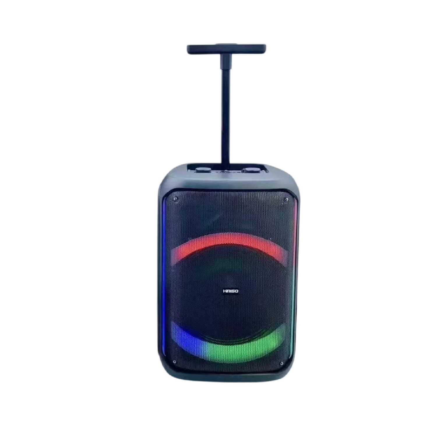PARLANTE PORTÁTIL QS-1226 DE 12 PULGADAS CON BLUETOOTH LUCES LED RGB Y MICRÓFONO - 2
