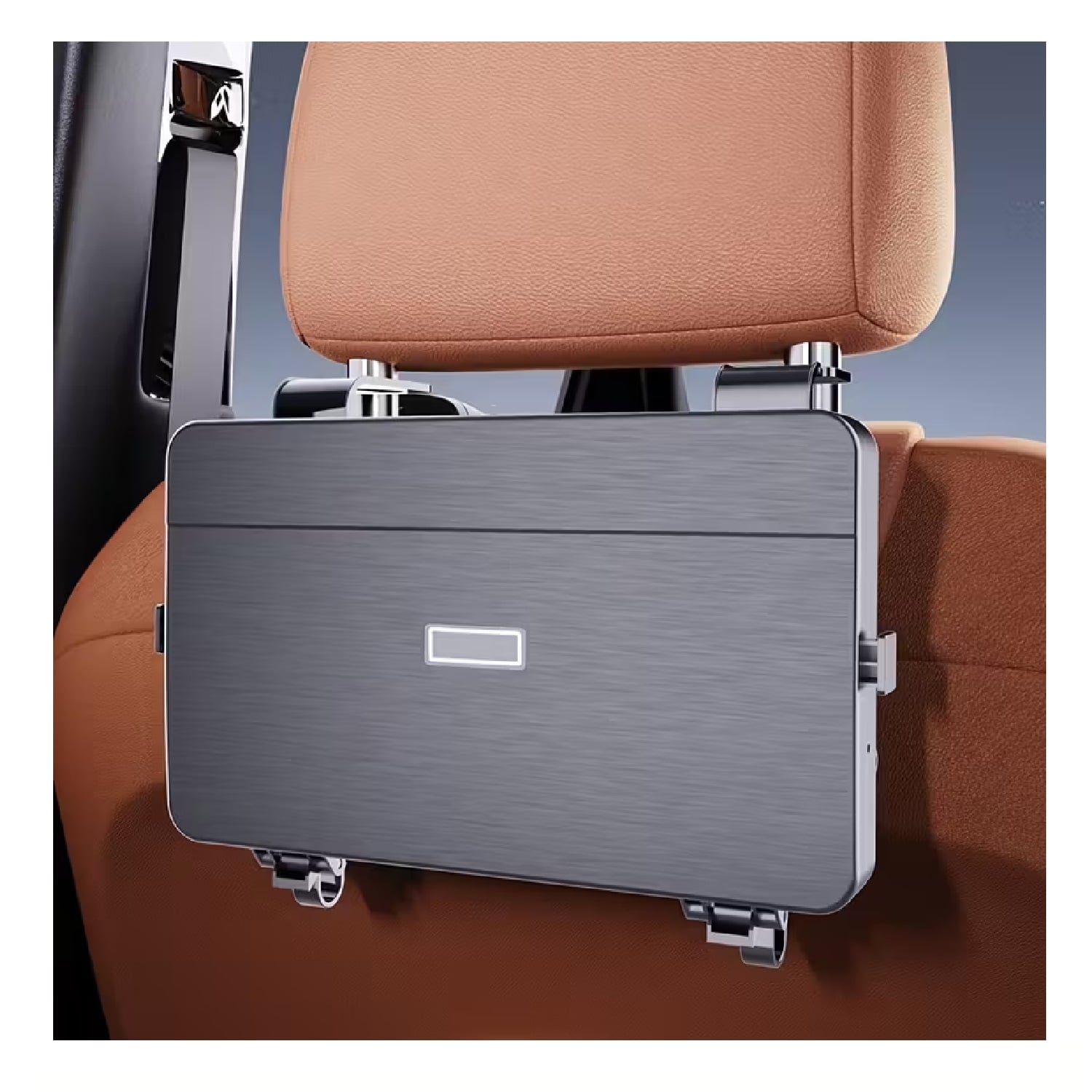 ORGANIZADOR PARA ASIENTO DE AUTO CON BANDEJA PLEGABLE,PORTAVASOS Y SOPORTE PARA CELULAR - 5