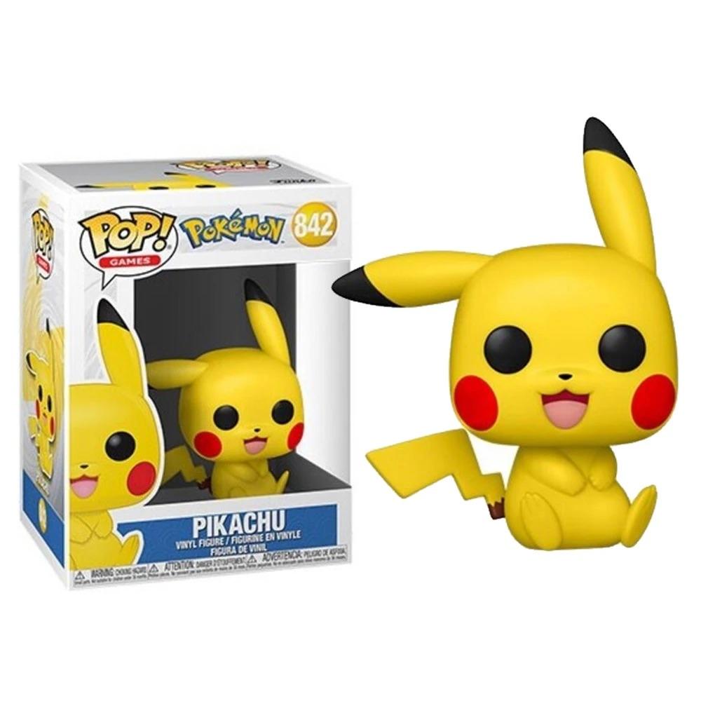 FUNKO POP POKEMON - PIKACHU SENTADO #842 - 1