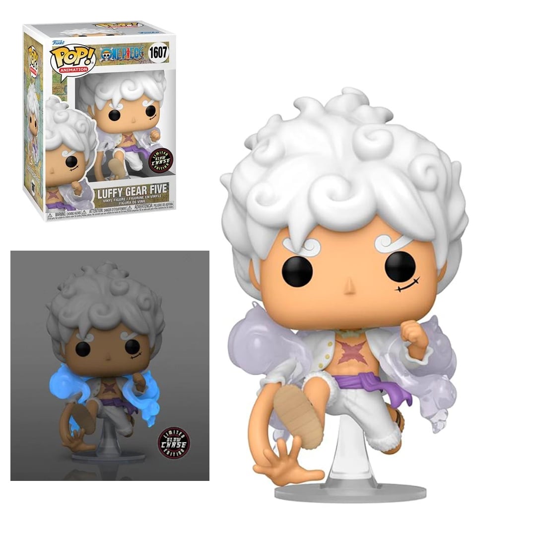 FUNKO POP ONE PIECE - LUFFY GEAR 5 (CHASE) #1607 - 1
