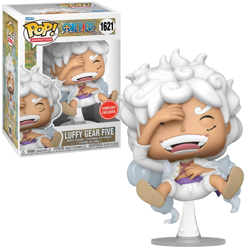 FIGURA FUNKO POP ONE PIECE LUFFY GEAR 5 EXCLUSIVO GAMESTOP #1621 - 1
