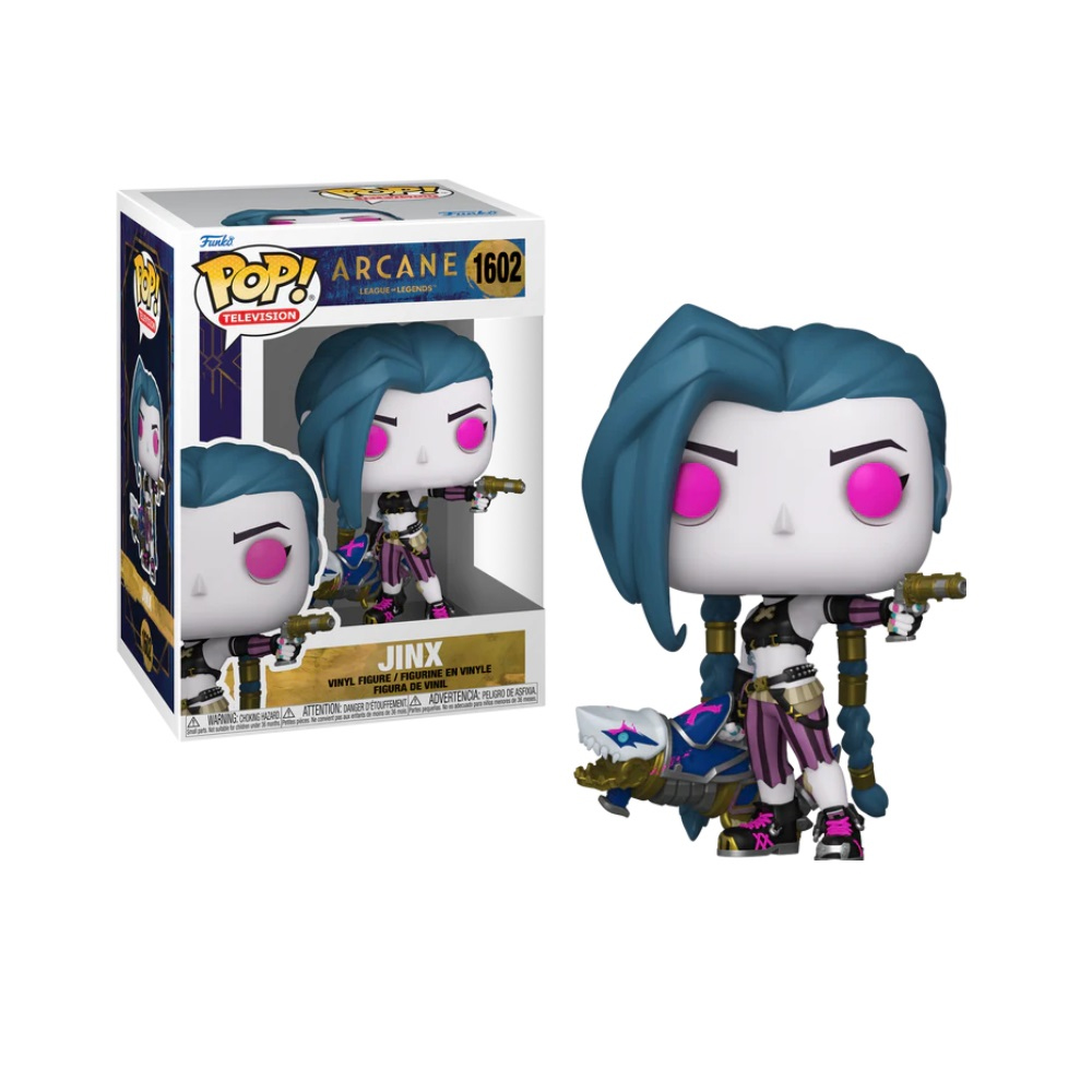 FUNKO POP ARCANE LEAGUE OF LEGENDS - JINX #1602 - 1
