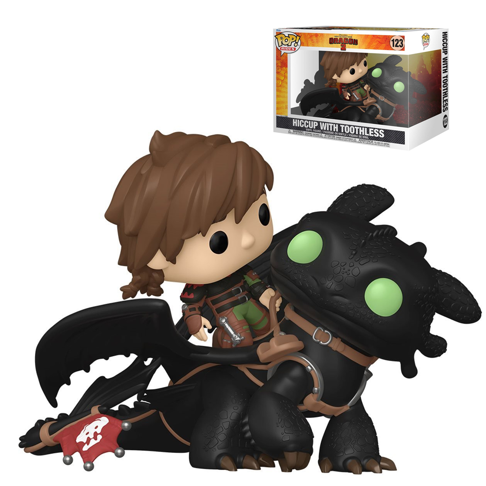 FUNKO POP COMO ENTRENAR A TU DRAGON - HIPO CON CHIMUELO #123 - 1